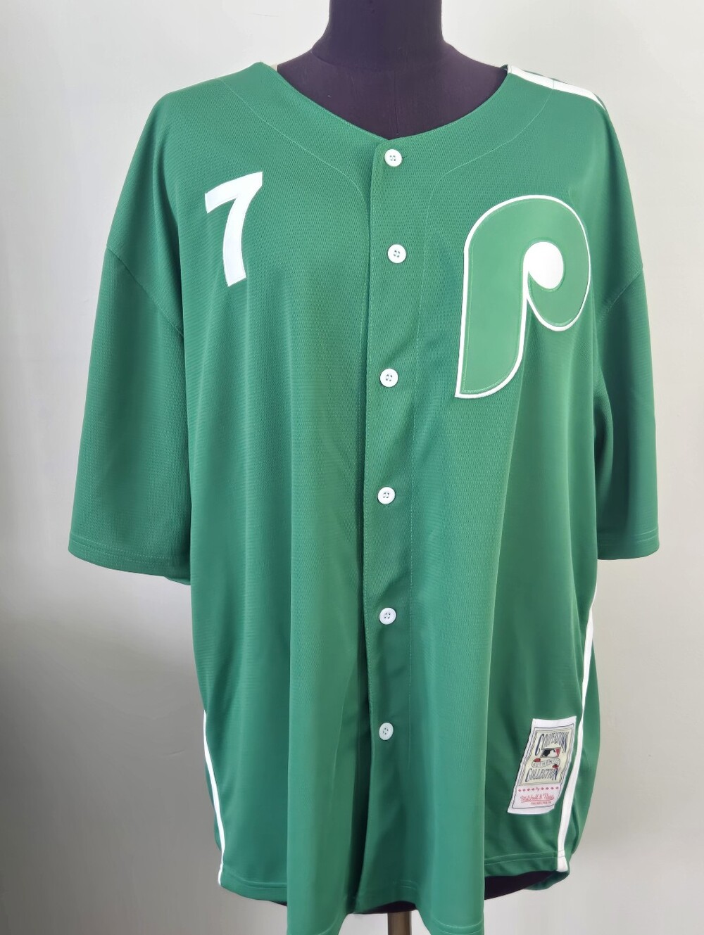 Phillies Trey Turner Green Baseball Jersey